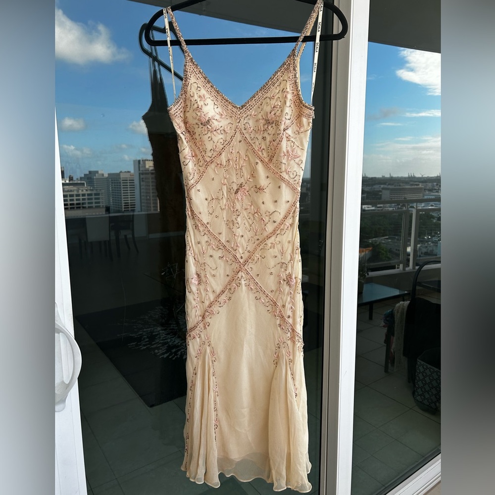 Scala Sequins Beaded Dress